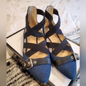 Nine West Smoak Denim Flat